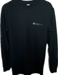 Med Black Long-sleeved T-shirts w/PHCE Logo 202//262